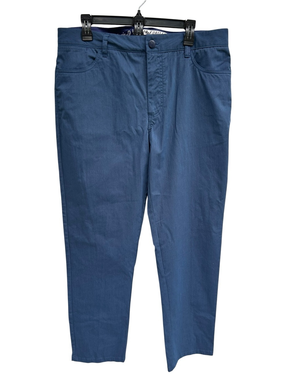 Johnnie-O Mens Marin Prep-Formance Golf Pant High Tide Blue Sz 35x30 JMPA1200